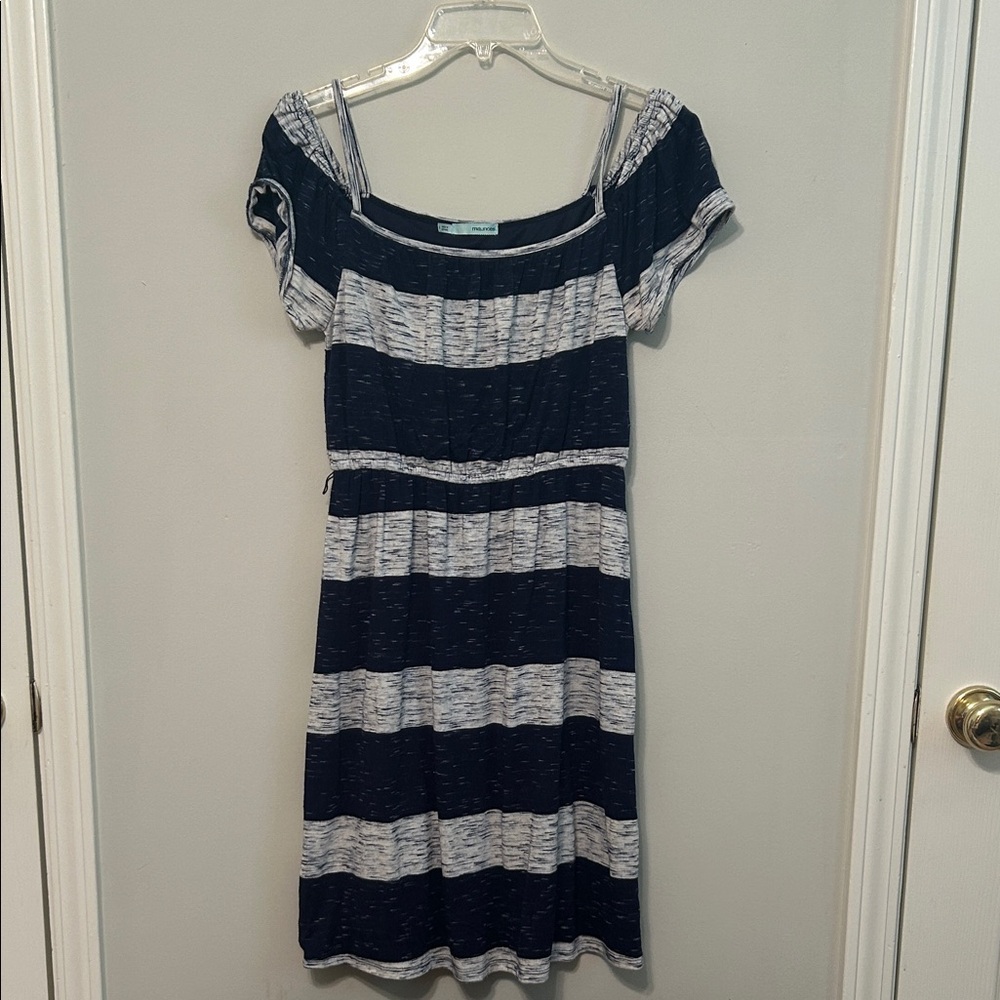 Maurices Striped Off-Shoulder Dress
